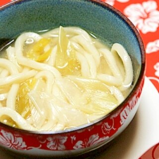 ほっとする♪　ほんのり～ごま油風味うどん☆